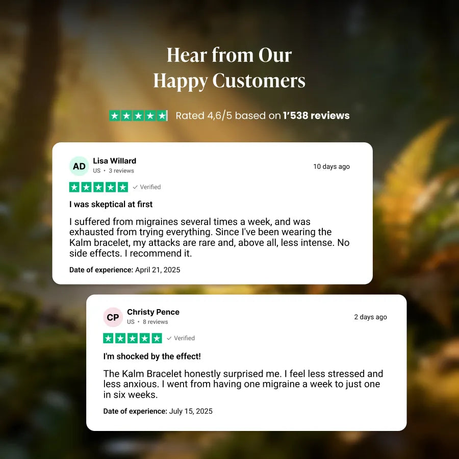 KALM Bracelet | Your Natural Migraine Solution